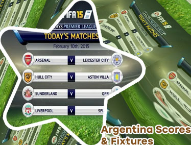 Argentina football match fixture