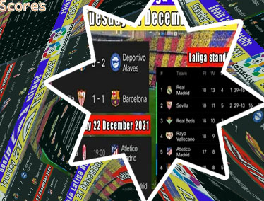 Laliga live scores today